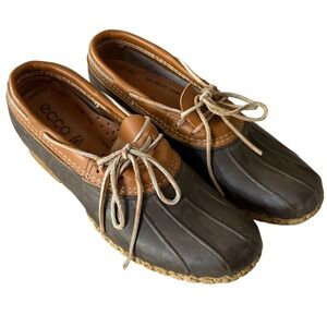 Vintage LL Bean Duck Boots Mens 12N Gumshoe Rubber Moc 3-Eye Made in Maine USA